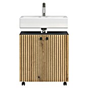 Trendteam Niklas Waschtischunterschrank (B x T x H: 60 x 42 x 64 cm, Evoke Eiche/Anthrazit, Strukturiert) | BAUHAUS