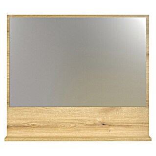 Trendteam Niklas Ablagespiegel (80 x 14 x 74 cm, Evoke Eiche)