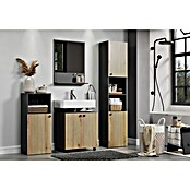 Trendteam Niklas Waschtischunterschrank (B x T x H: 60 x 42 x 64 cm, Evoke Eiche/Anthrazit, Strukturiert) | BAUHAUS