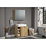 Trendteam Niklas Badmöbel-Set (90 cm, Evoke Eiche, Strukturiert, Breite Waschbecken: 80 cm) | BAUHAUS