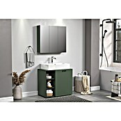 Trendteam Niklas Badmöbel-Set (90 cm, Grün, Strukturiert, Breite Waschbecken: 80 cm) | BAUHAUS