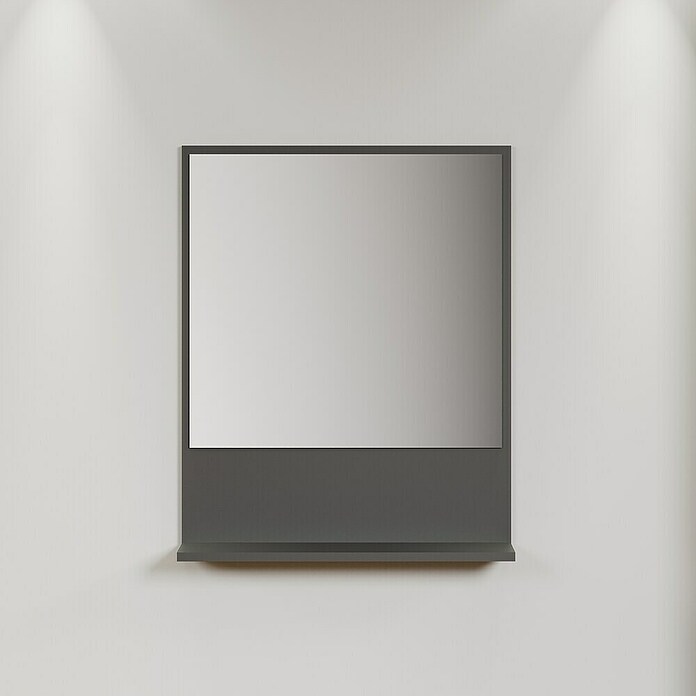 Trendteam Niklas Ablagespiegel (60 x 14 x 74 cm, Anthrazit) | BAUHAUS