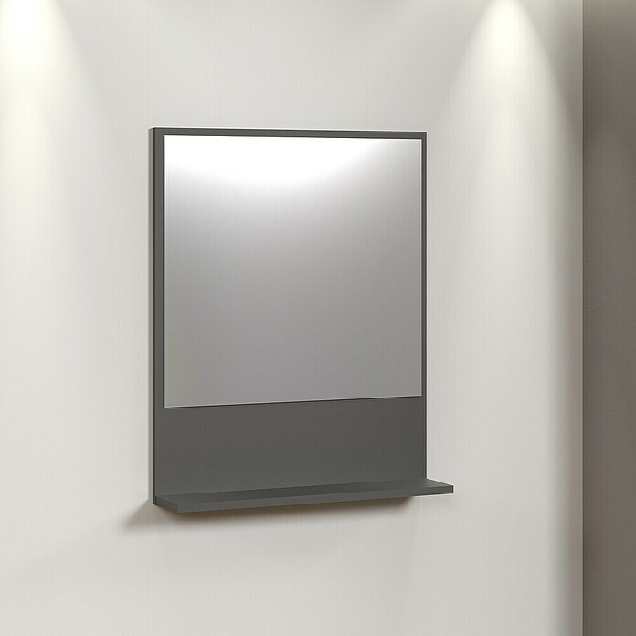 Trendteam Niklas Ablagespiegel (60 x 14 x 74 cm, Anthrazit) | BAUHAUS