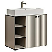 Trendteam Niklas Badmöbel-Set (90 cm, Kashmir, Strukturiert, Breite Waschbecken: 80 cm) | BAUHAUS