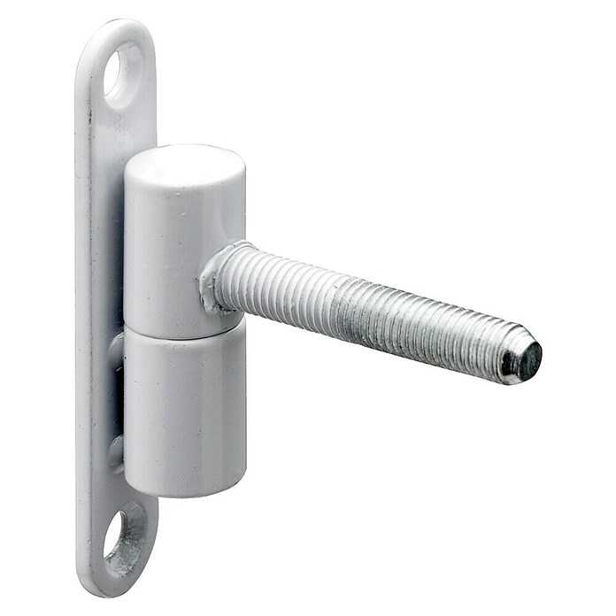 Hettich Šarka za vrata  (Ø x D: 15 x 83,5 mm, Nosivost: 30 kg, Premazano prahom, Bijela) | BAUHAUS