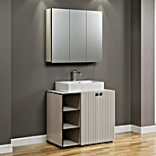 Trendteam Niklas Badmöbel-Set (90 cm, Kashmir, Strukturiert, Breite Waschbecken: 60 cm) | BAUHAUS