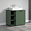 Trendteam Niklas Badmöbel-Set (90 cm, Grün, Strukturiert, Breite Waschbecken: 60 cm) | BAUHAUS