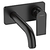 Hansgrohe Vernis Shape Grifo de lavabo (Negro, Mate, Profundidad del grifo: 21,9 cm) | BAUHAUS