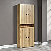 Trendteam Niklas Hochschrank (B x T x H: 70 x 31 x 186 cm, Evoke Eiche, Strukturiert, Mit offenem Fach) | BAUHAUS