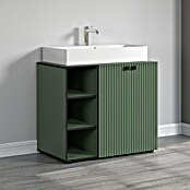 Trendteam Niklas Badmöbel-Set (90 cm, Grün, Strukturiert, Breite Waschbecken: 80 cm) | BAUHAUS