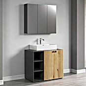 Trendteam Niklas Spiegelschrank (B x H: 90 x 80 cm, Anthrazit) | BAUHAUS