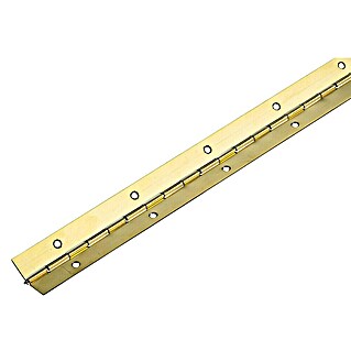 Stabilit Stangenscharnier (600 x 20 mm, Messing)