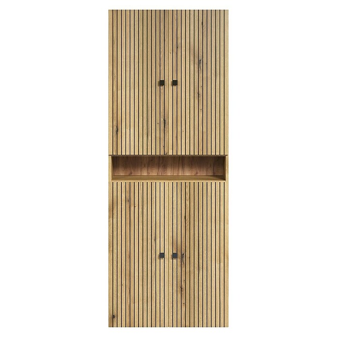 Trendteam Niklas Hochschrank (B x T x H: 70 x 31 x 186 cm, Evoke Eiche, Strukturiert, Mit offenem Fach) | BAUHAUS