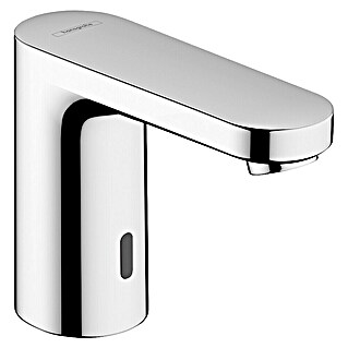 Hansgrohe Vernis Blend Grifo monomando de agua fría (Cromo, Brillante, Funcionamiento con conexión a la red eléctrica de 230 V)