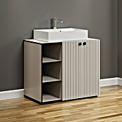 Trendteam Niklas Badmöbel-Set (90 cm, Kashmir, Strukturiert, Breite Waschbecken: 60 cm) | BAUHAUS