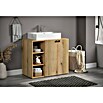 Trendteam Niklas Badmöbel-Set (90 cm, Evoke Eiche, Strukturiert, Breite Waschbecken: 60 cm) | BAUHAUS