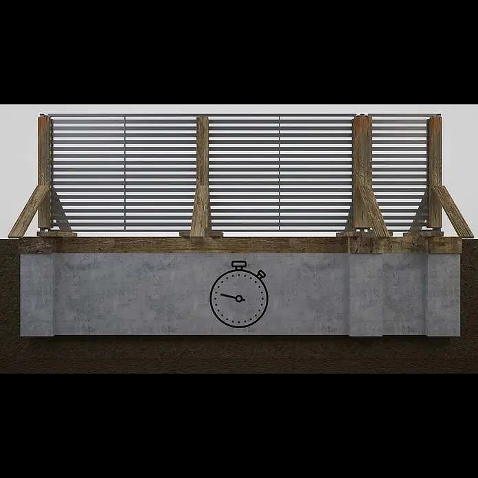 Polbram Grace Gartentor - L x B x H: 90 x 3 x 120 cm, Anthrazit, Stahl, Einzeltor, Türanschlag links - Stabgitter Doppeltor   Montageanleitung - lektor