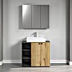 Trendteam Niklas Spiegelschrank (B x H: 90 x 80 cm, Anthrazit) | BAUHAUS