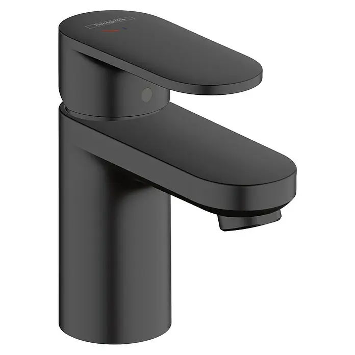 Hansgrohe Vernis Blend Waschtischarmatur 70 Coolstart - Schwarz - Elegante, schwarze Waschtischarmatur von Hansgrohe. Das moderne Design wertet jedes Badezimmer auf und sorgt für ein angenehmes Wassererlebnis.