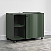 Trendteam Niklas Waschtischunterschrank (B x T x H: 80 x 42 x 64 cm, Grün, Strukturiert) | BAUHAUS
