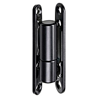 Hettich Šarka za vrata (Ø x D: 15 x 83,5 mm, Nosivost: 40 kg, Premazano prahom, Crna)