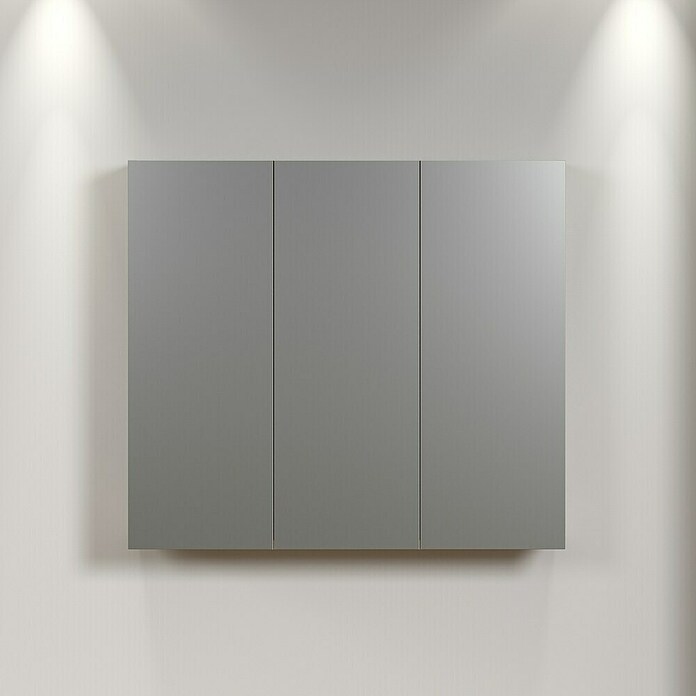 Trendteam Niklas Spiegelschrank (B x H: 90 x 80 cm, Anthrazit) | BAUHAUS
