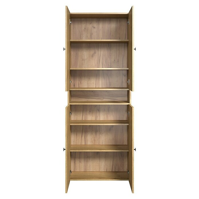 Trendteam Niklas Hochschrank (B x T x H: 70 x 31 x 186 cm, Evoke Eiche, Strukturiert, Mit offenem Fach) | BAUHAUS