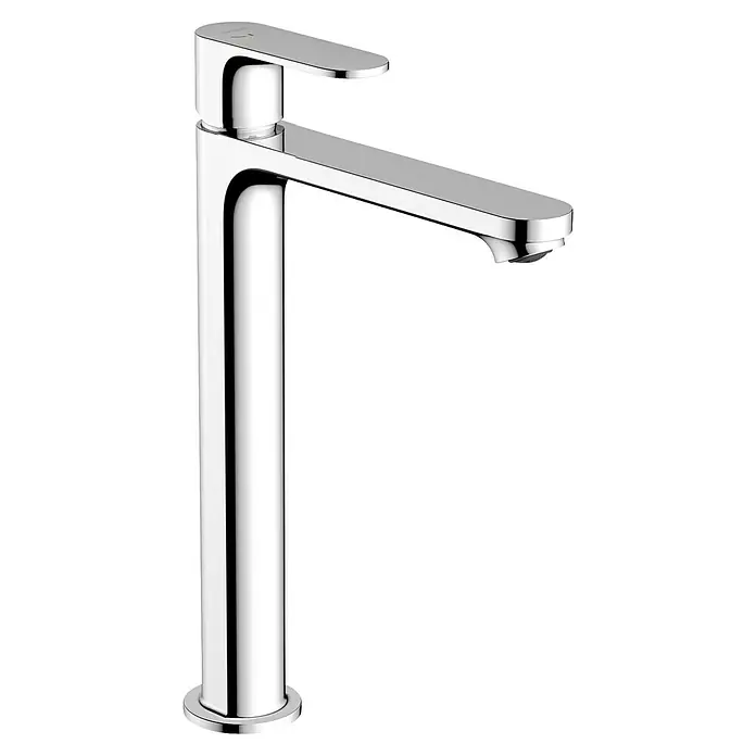 Hansgrohe Rebris S Waschtischarmatur - Chrom, Ausladung Armatur: 19,5 cm - Dieser moderne Waschtischarmatur in Chrom ist ein Blickfang. Das schlanke Design macht diese Armatur zu einem Highlight in jedem Badezimmer.