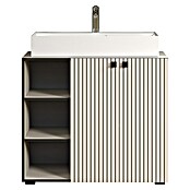 Trendteam Niklas Badmöbel-Set (90 cm, Kashmir, Strukturiert, Breite Waschbecken: 80 cm) | BAUHAUS