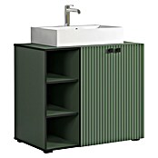 Trendteam Niklas Badmöbel-Set (90 cm, Grün, Strukturiert, Breite Waschbecken: 60 cm) | BAUHAUS