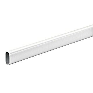 Hettich Šipka za odjeću (Ø x D: 30 x 1.000 mm, Bijela, Lakirano)