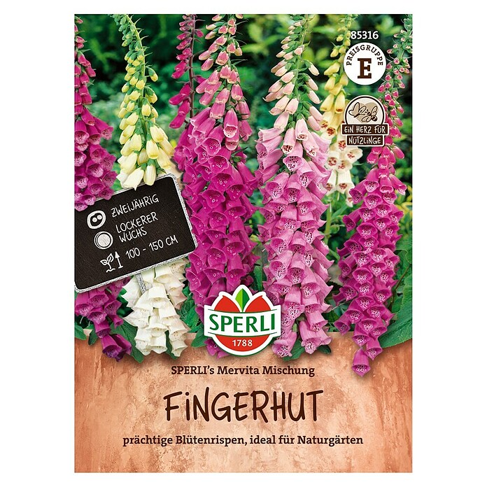Sperli Bloemzaden (Digitalis purpurea, Verschillende kleuren) | BAUHAUS
