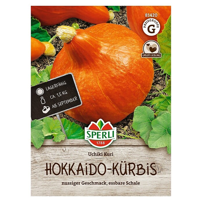 Sperli Groentezaden Uchiki Kuri (Cucurbita maxima) | BAUHAUS