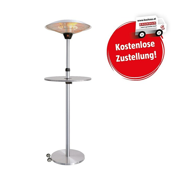 Terrassenstrahler (Höhenverstellung: 180 cm - 210 cm, 2 100 W, Halogen) | BAUHAUS
