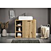 Trendteam Niklas Badmöbel-Set (90 cm, Evoke Eiche, Strukturiert, Breite Waschbecken: 60 cm) | BAUHAUS