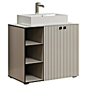 Trendteam Niklas Badmöbel-Set (90 cm, Kashmir, Strukturiert, Breite Waschbecken: 60 cm) | BAUHAUS