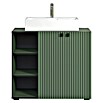 Trendteam Niklas Badmöbel-Set (90 cm, Grün, Strukturiert, Breite Waschbecken: 60 cm) | BAUHAUS