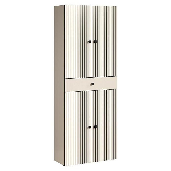 Trendteam Niklas Hochschrank (B x T x H: 70 x 31 x 186 cm, Kashmir, Strukturiert, Mit Schublade) | BAUHAUS