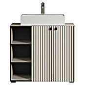 Trendteam Niklas Badmöbel-Set (90 cm, Kashmir, Strukturiert, Breite Waschbecken: 60 cm) | BAUHAUS