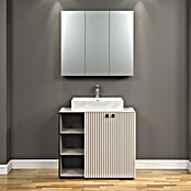 Trendteam Niklas Badmöbel-Set (90 cm, Kashmir, Strukturiert, Breite Waschbecken: 60 cm) | BAUHAUS