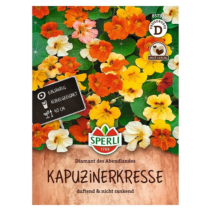 Sperli Bloemzaden Westerse Diamant (Tropaeolum majus, Verschillende kleuren) | BAUHAUS