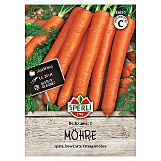 Sperli Groentezaden (Daucus carota, Max. groeihoogte: 30 cm - 40 cm)