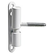Hettich Tečaj za vrata  (Ø x Do: 15 x 83,5 mm, Nosilnost izdelka: 30 kg, Prašno barvano, Bela, Tehnologija navadnih ležajev brez vzdrževanja) | 1151 - Konstruktionsbeschläge | AAEB - Möbelbeschläge | AAE - Beschläge | AA - Eisenwaren | A - Eisenwaren | BAUHAUS
