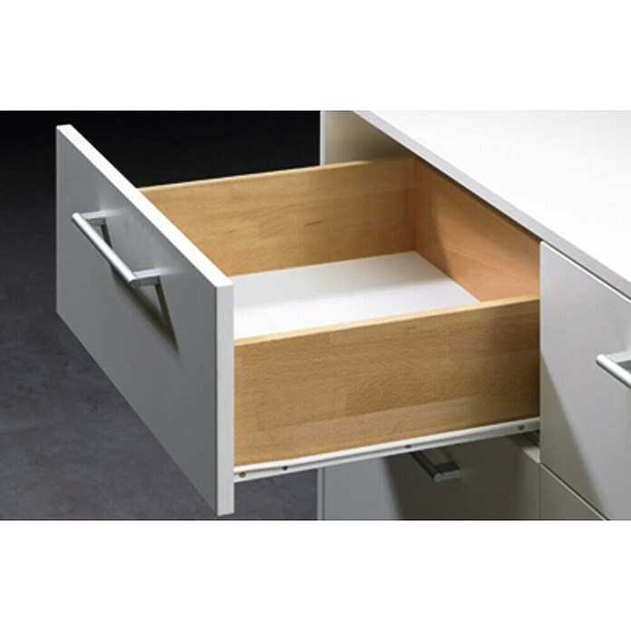 Hettich Vodila za predale  (Vgradna dolžina: 353 mm, Nosilnost izdelka: 20 kg, Delno izvlečno, Prašno barvano) | 1151 - Konstruktionsbeschläge | AAEB - Möbelbeschläge | AAE - Beschläge | AA - Eisenwaren | A - Eisenwaren | BAUHAUS