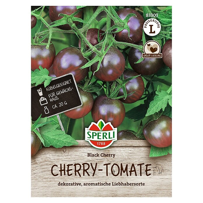 Sperli Groentezaden Black Cherry (Solanum lycopersicum) | BAUHAUS