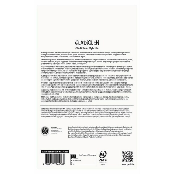Sperli Bloembollen (Gladiolus, Wit) | BAUHAUS