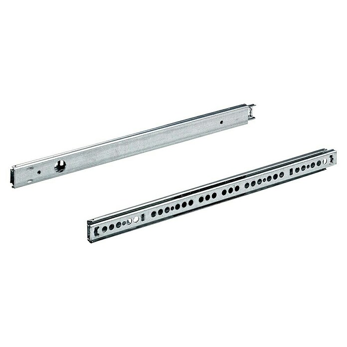 Hettich Vodilica za ladice  (Duljina vodilice: 345 mm - 550 mm, Nosivost: 12 kg, Djelomično izvlačenje, Pocinčano) | BAUHAUS