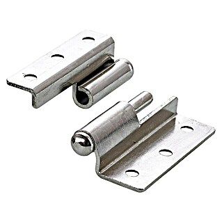 Stabilit Bisagra (Apto para: Puertas con galce, Apertura según normativa: DIN-derecha, Niquelado)
