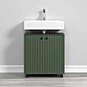 Trendteam Niklas Waschtischunterschrank (B x T x H: 60 x 42 x 64 cm, Grün, Strukturiert) | BAUHAUS