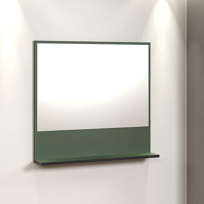 Trendteam Niklas Ablagespiegel (80 x 14 x 74 cm, Grün) | BAUHAUS